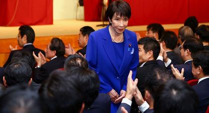 Sanae Takaichi es la primera mujer en convertirse en primera ministra de Japón.