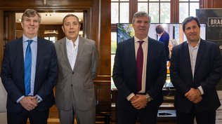 Jean Jacques Bragard y los eventuales ministros de Economía en el próximo período de gobierno