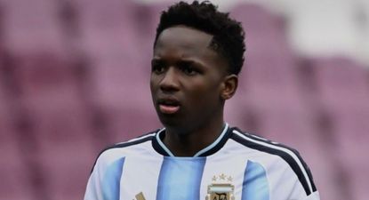 El haitiano Kiki Ramos debutó con la selección argentina sub 17
