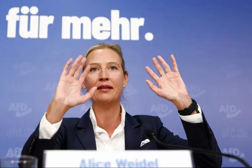 Alice Weidel, la copresidenta de AfD, el partido ganador de las elecciones en Alemania, pidió que se suspenda la inmigración “desde Irak, Siria y otros países”.