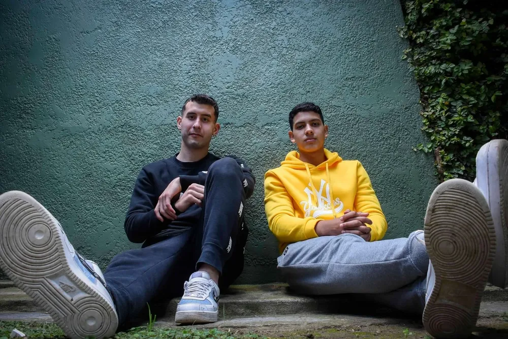 Martín Rey y Agustín Wilkins