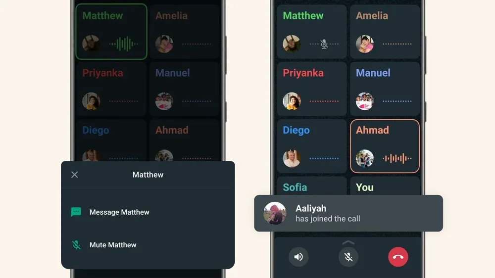 WhatsApp suma nuevas mejoras para las llamadas grupales.