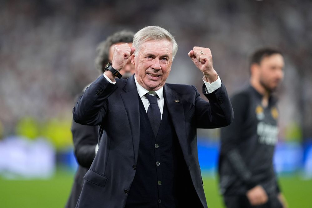 Carlo Ancelotti, leyenda viviente.