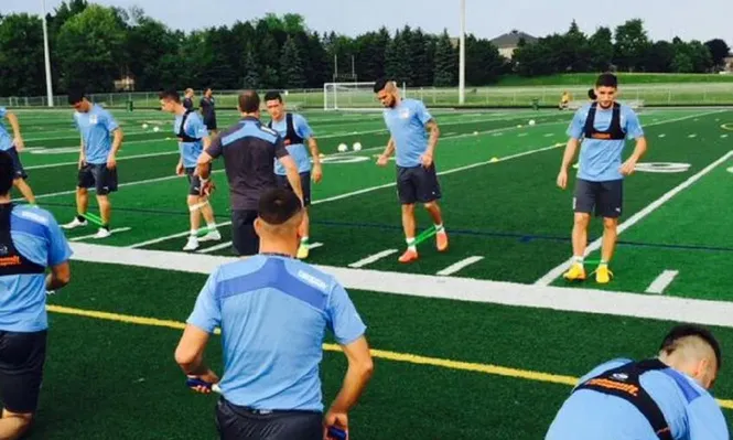 La selección se preparó para su debut en Toronto