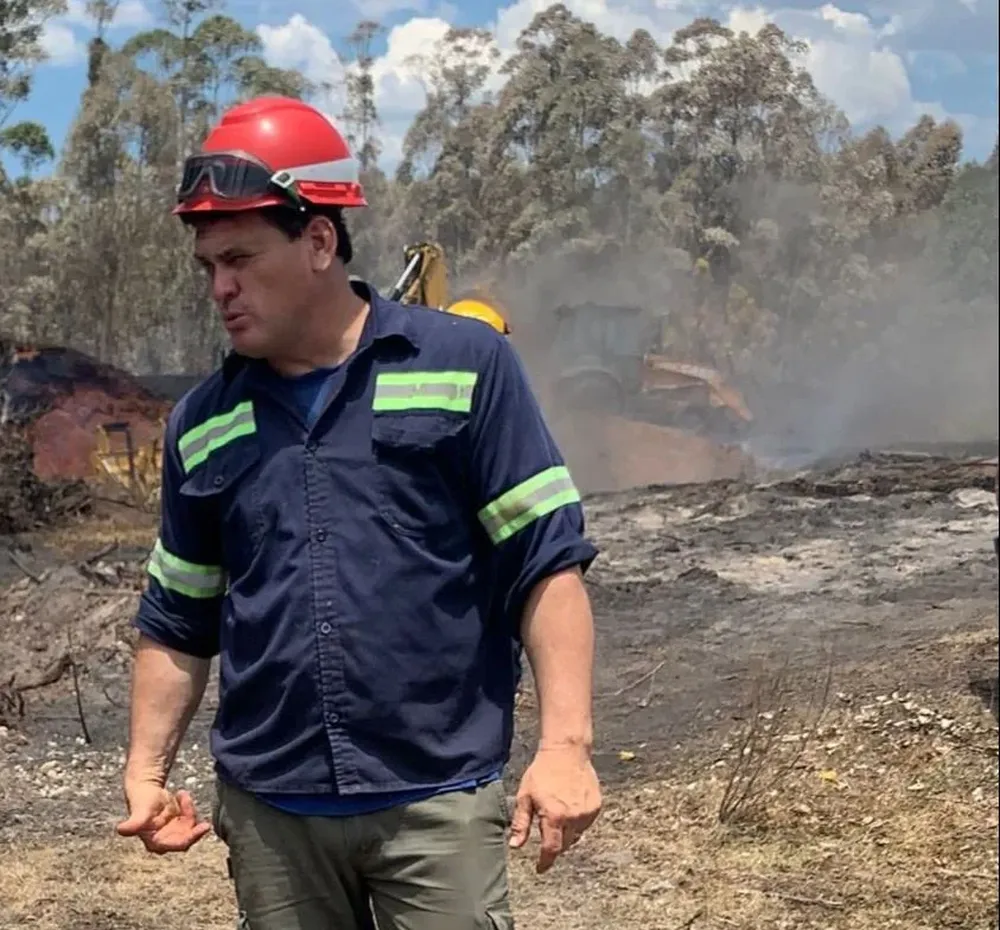 Jhonn Cáceres, alcalde en el municipio Piedras Coloradas.