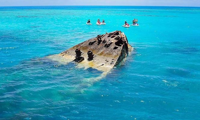 Los arrecifes que rodean Bermuda se han cobrado alrededor de 300 embarcaciones a lo largo de los siglos.