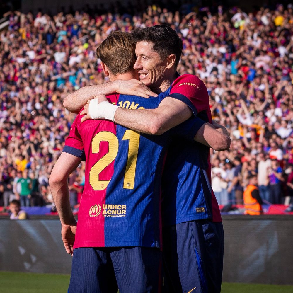 El Barcelona arrasa en la temporada.