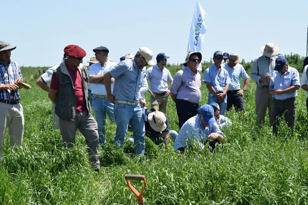 Productores de diferentes rubros y partes del país llegaron hasta Rocha para la actividad.