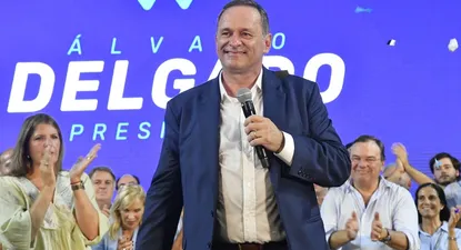 Álvaro Delgado, precandidato del Partido Nacional