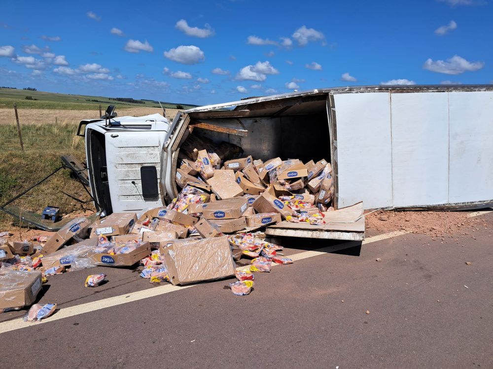 Pollo de contrabando: suponen que el accidente tiene relación con ese delito.