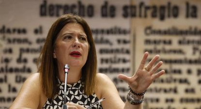 Leire Diéz, la exmilitante del PSOE.