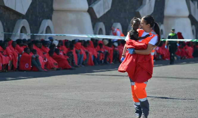 Menores migrantes llegados a El Hierro