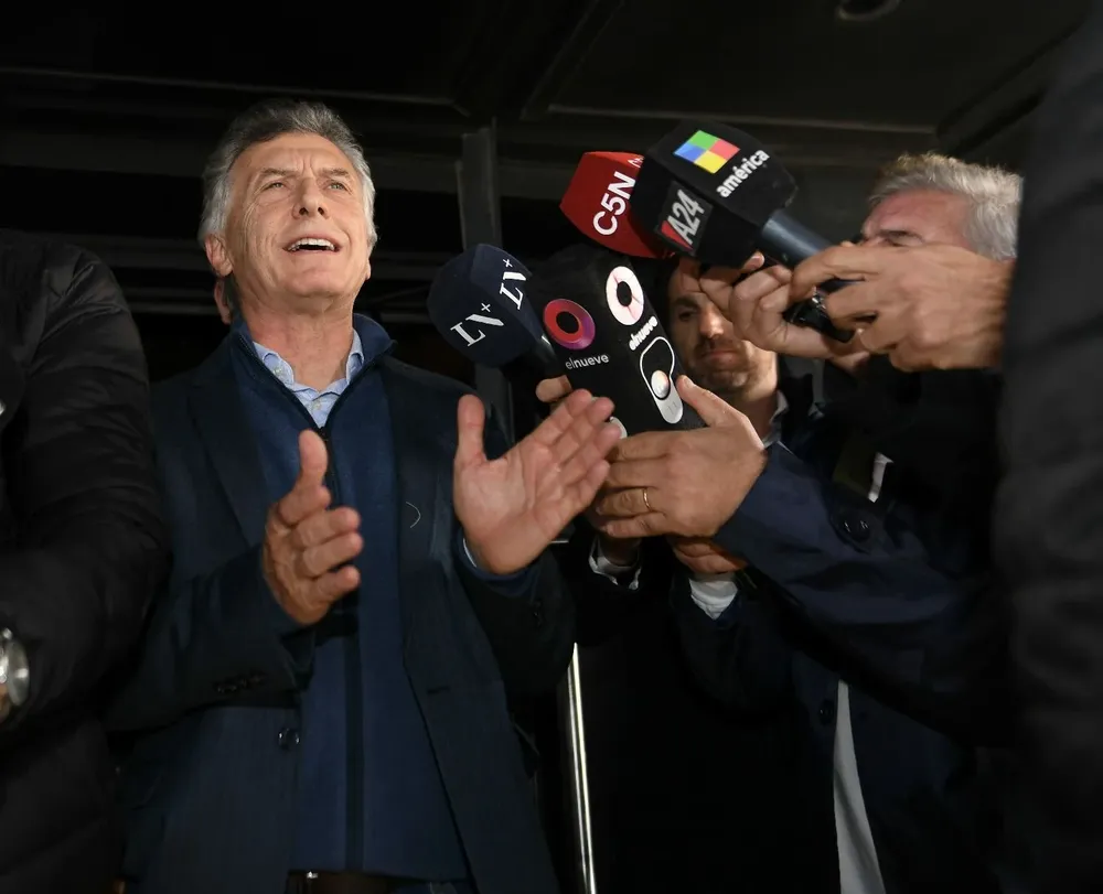 Macri al ingresar a la cumbre