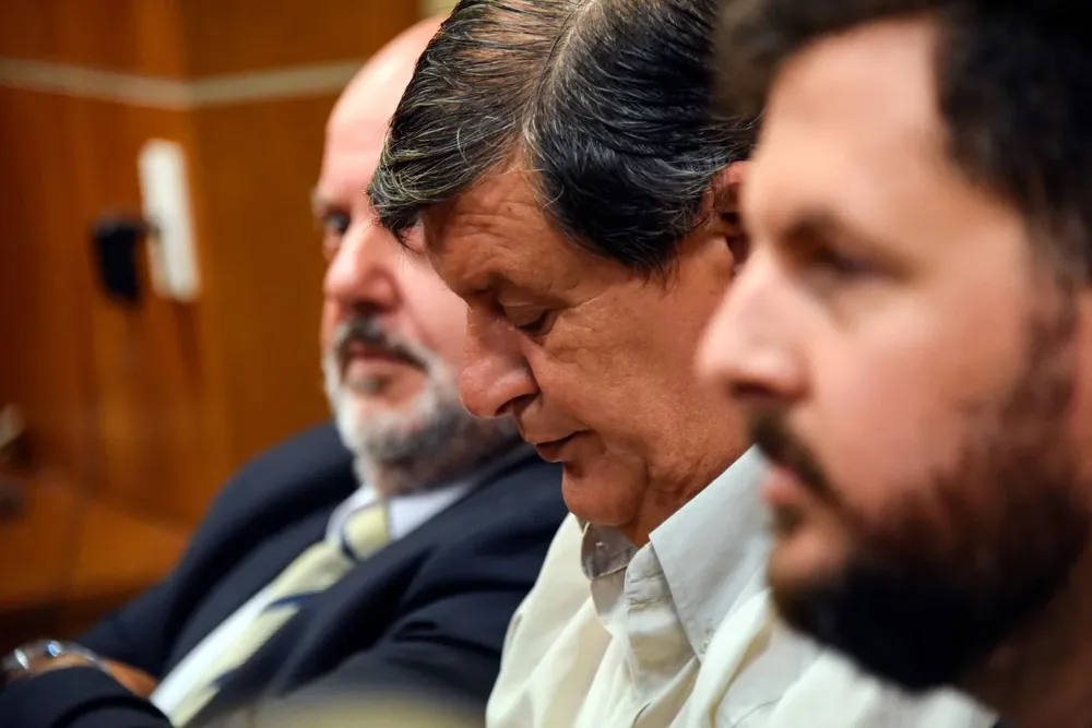 Jorge Berriel durante la audiencia de formalización