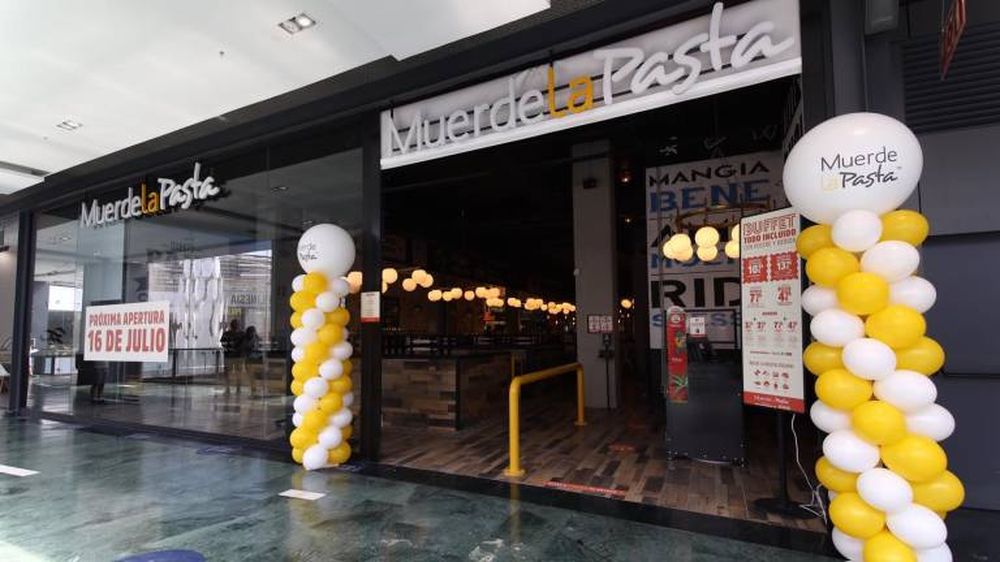 Restaurante de la cadena Muerde la Pasta