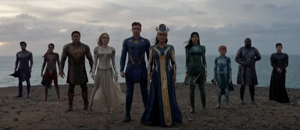 El primer vistazo a los Eternals, los nuevos personajes que Marvel presentará en el cine