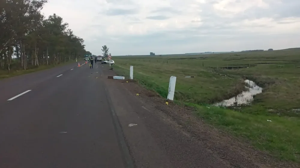 El siniestro tuvo lugar en Ruta 5, km 298