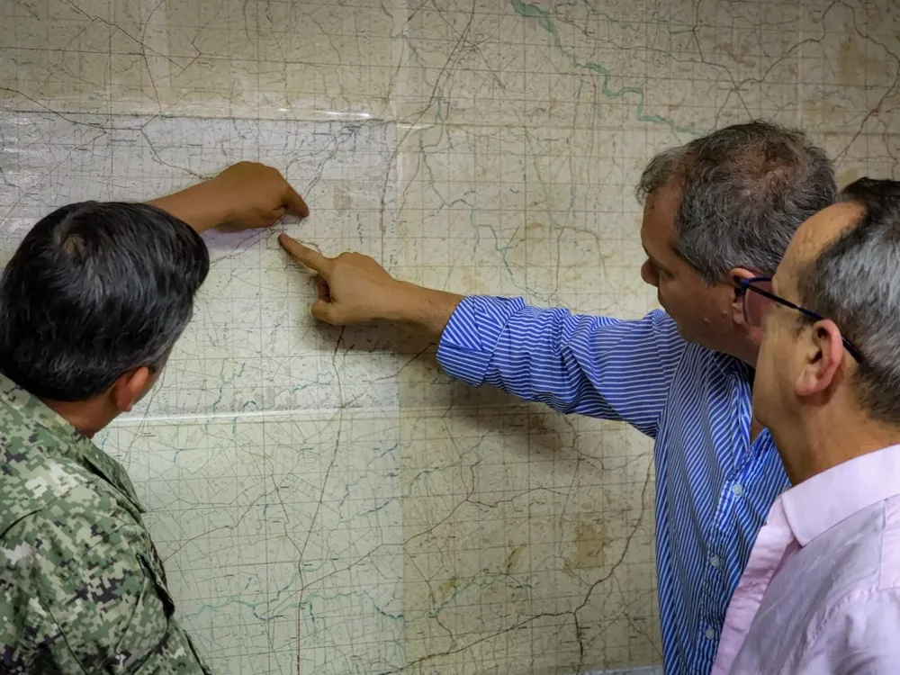 Archivo. Tras el sismo de noviembre, el intendente de Florida, Guillermo López, había convocado al Cecoed