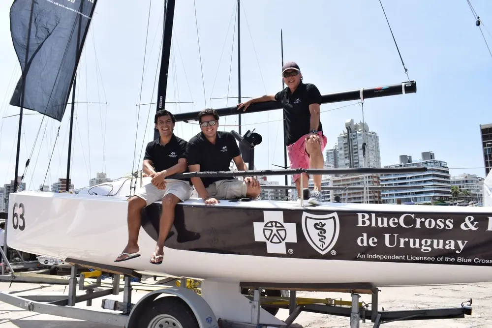 Agustin Rodríguez, Marcelo Alzola y Aldo Chiappini