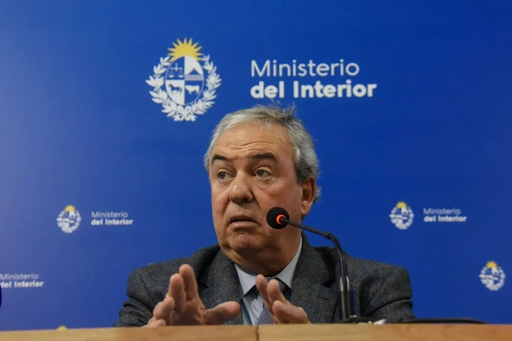 El ministro del Interior, Luis Alberto Heber