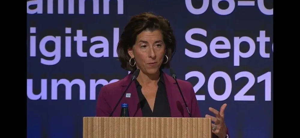 Gina Raimondo.