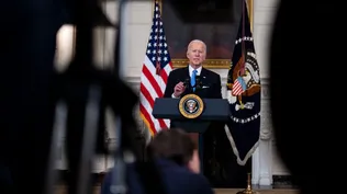 El presidente de Estados Unidos, Joe Biden, habló este martes en la Casa Blanca