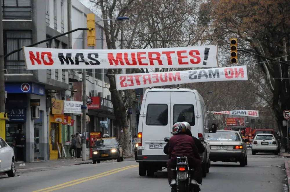 Los comerciantes pararon esta semana en reclamo de seguridad