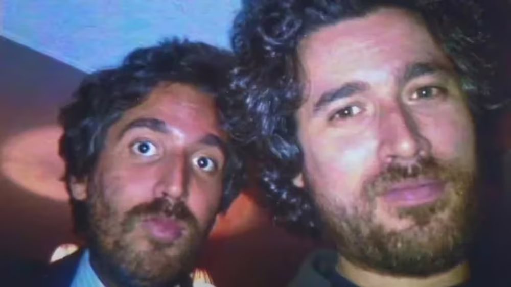 Mariano Cohn junto a su hermano Alejandro