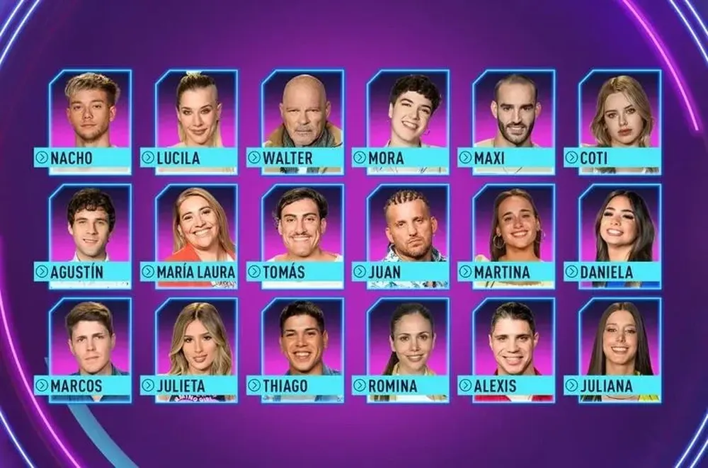 Julieta, Marcos y Nacho son los tres participantes, de los 18 originales, que llegaron a la final de Gran Hermano.