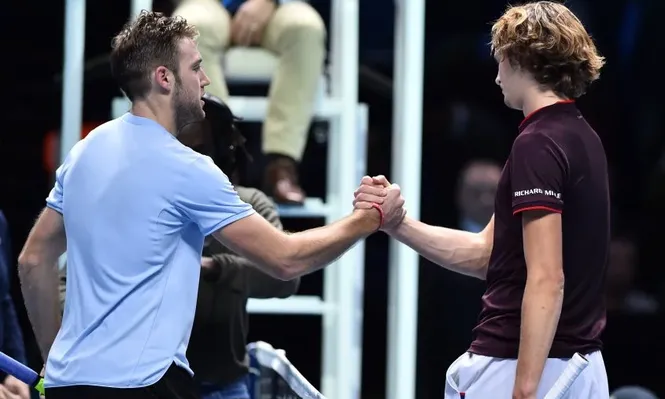 Sock borró a Zverev