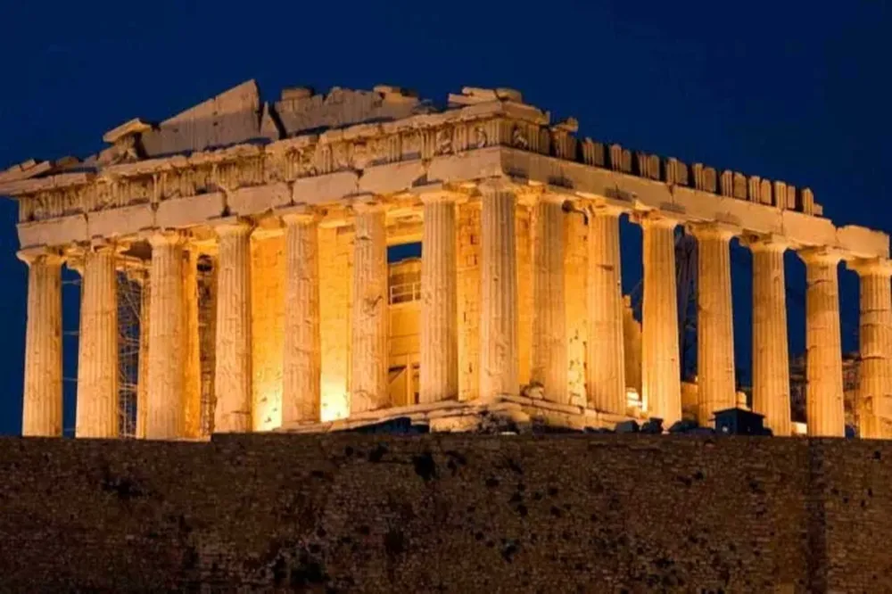 La Acrópolis de Atenas.