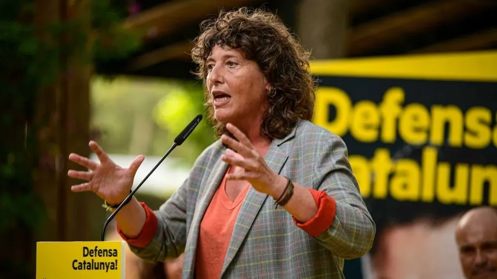 La diputada de ERC en el Congreso, Teresa Jordà.