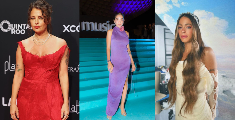 Dolores Fonzi, Maria Becerra y Tini Stoessel vestidas por Gone