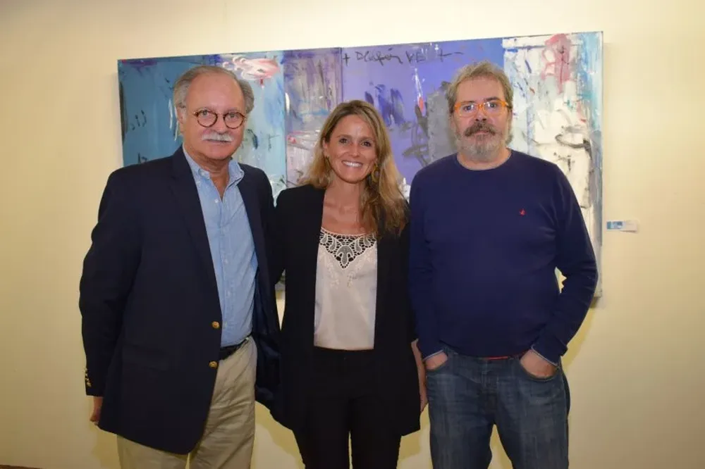 Hugo Fernández, María Castells y Roberto De León