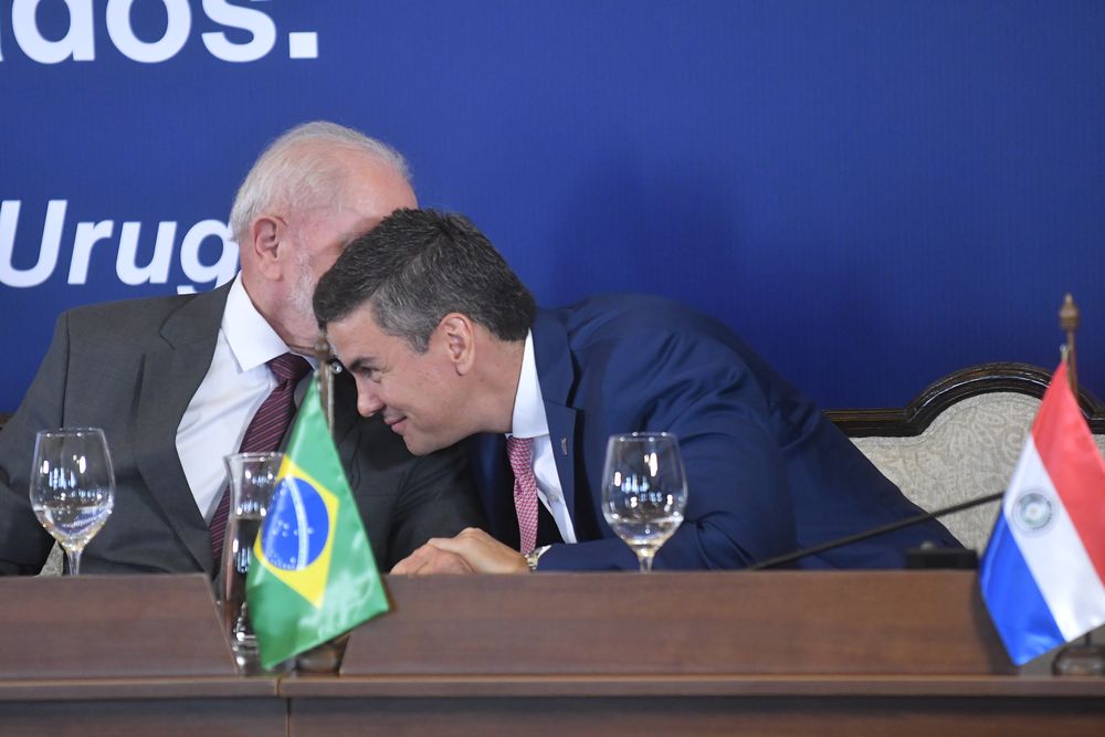 cumbre mercosur, Lula Da Silva, Santiago Peña