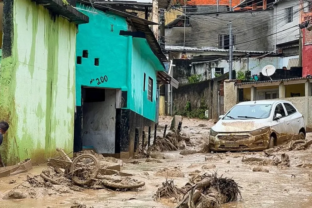 Inundaciones en Brasil