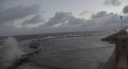 Inumet advirtió por vientos mayores a 100 km/h
