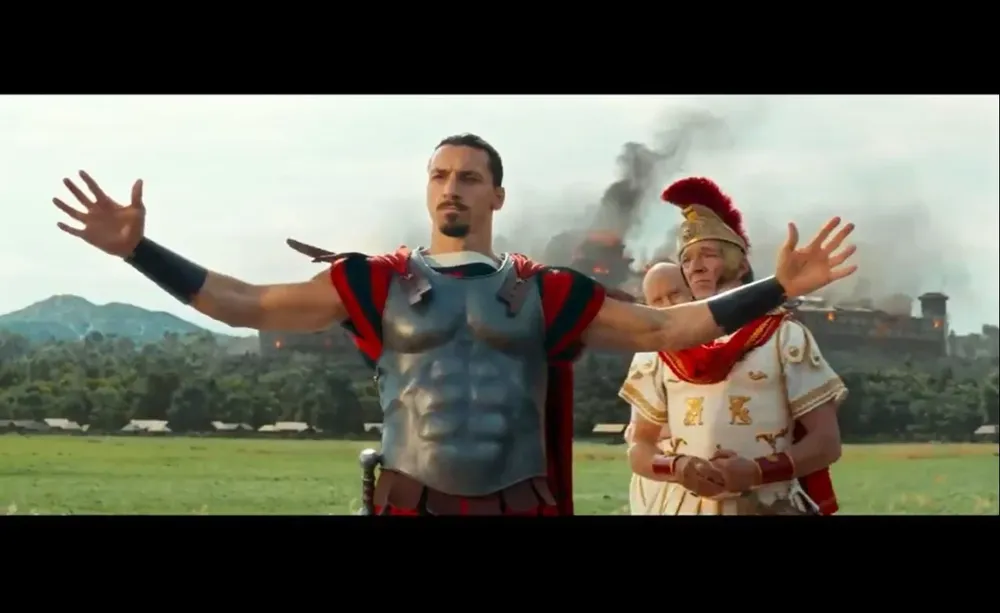 Zlatan Ibrahimovic y su debut en el cine