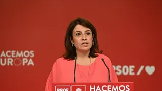 La ex número dos del PSOE, Adriana Lastra.