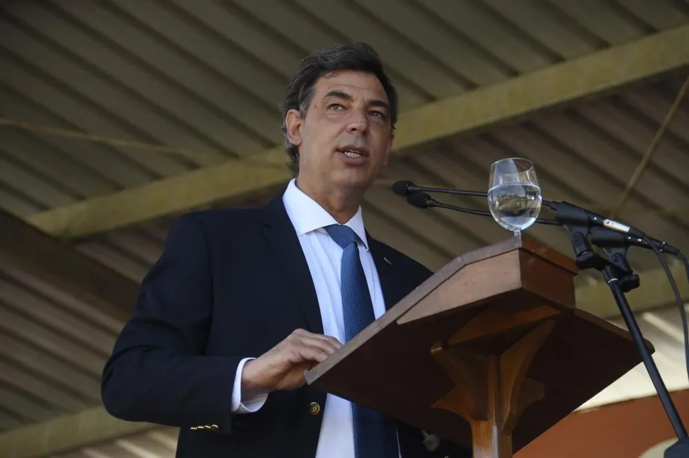 Gonzalo Valdés pronuncia su discurso en la Expo Prado 2021