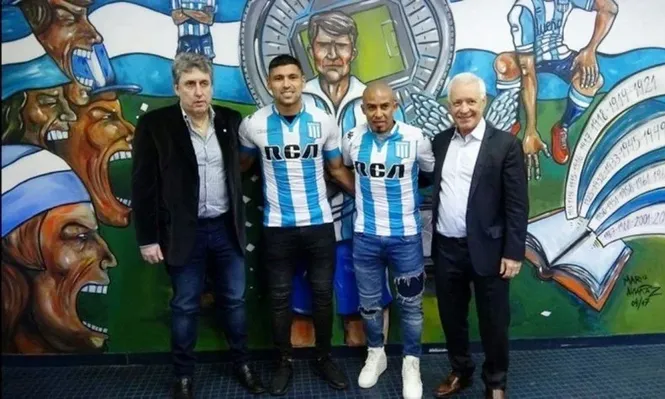 Egidio Arévalo Ríos en Racing
