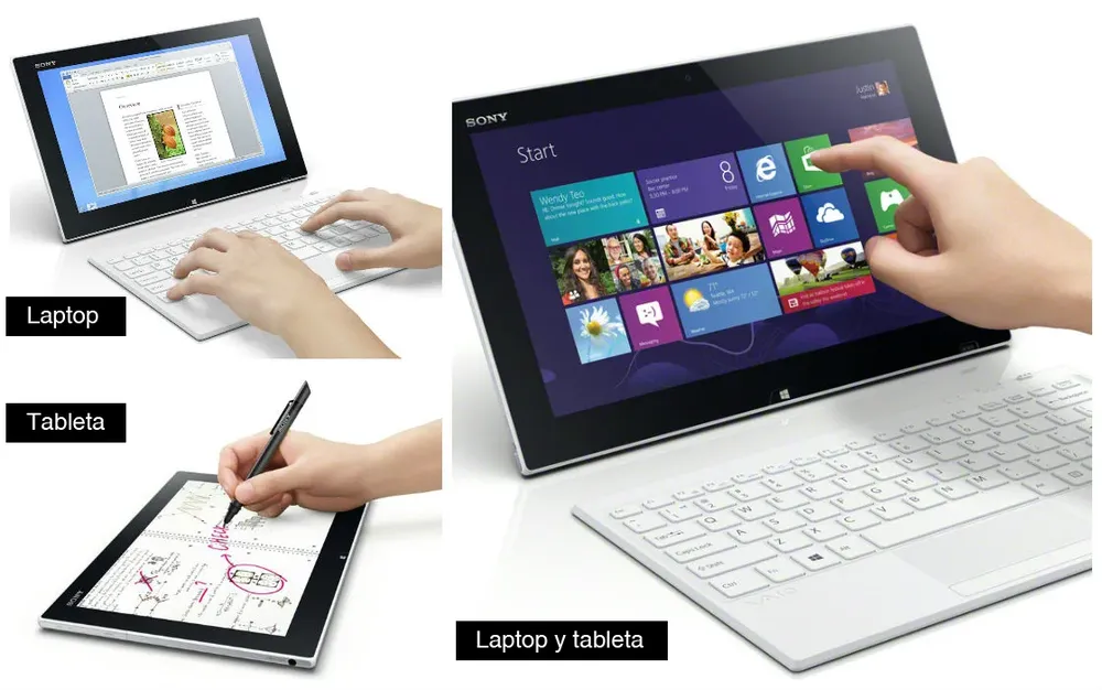 El híbrido Vaio Tap 11 de Sony puede funcionar como tableta, laptop o ambos a la vez