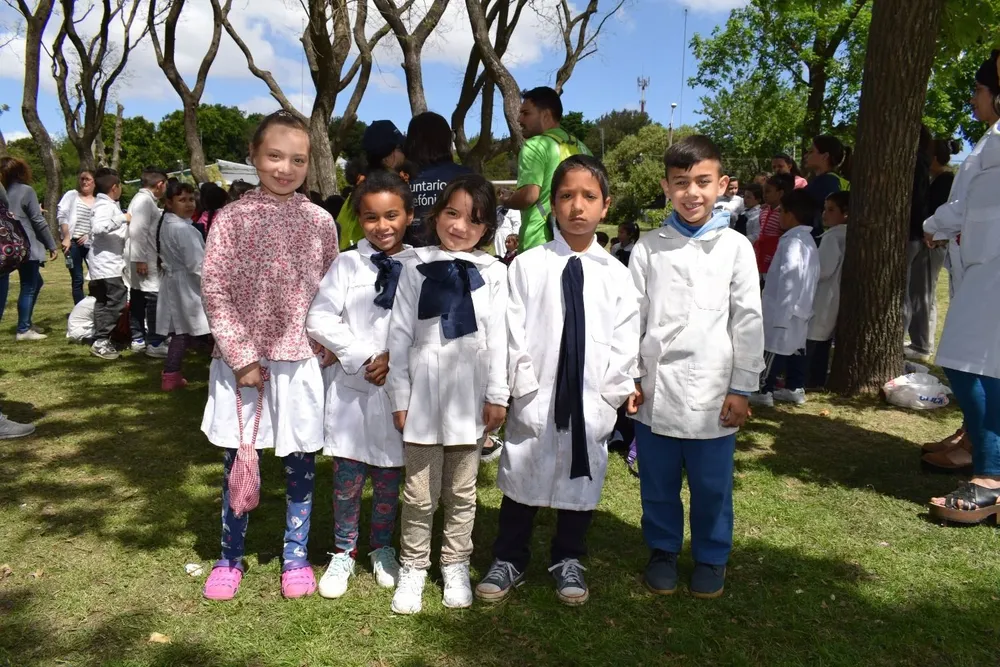 Luciana Pacheco, Luciana Rebollo, Florencia Centena, Jorge Muniz y Alan Paz