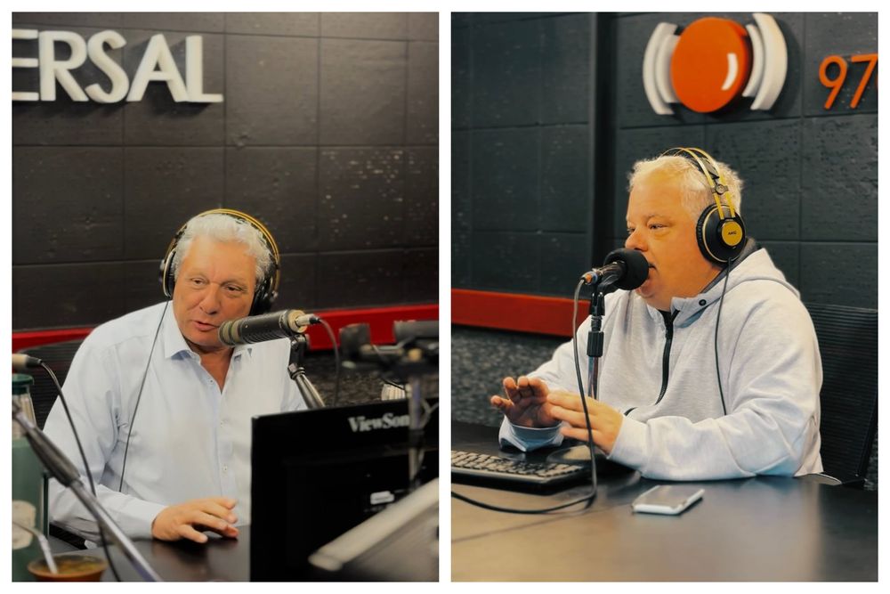 Alberto Kesman y Ernesto Faría en Universal