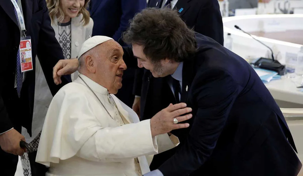 Javier Milei despidió al Papa Francisco: Fue un verdadero honor conocerlo