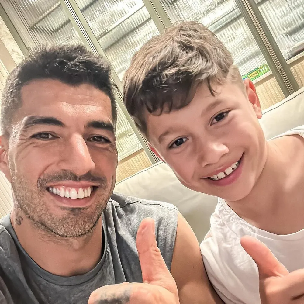 Luis Suárez y Benjamín