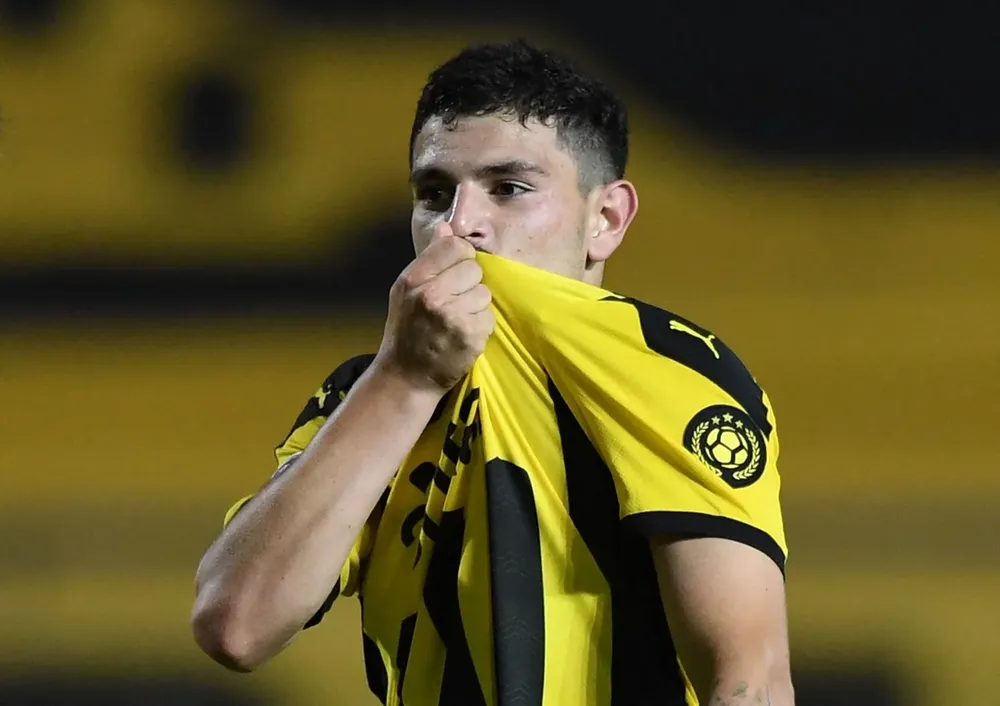Agustín Álvarez Martínez, el actual goleador de Peñarol