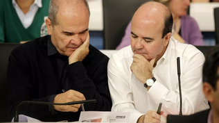 Manuel Chaves y Gaspar Zarrías