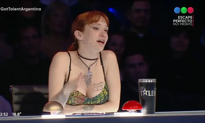 La particular devolución de La Joaqui en Got Talent Argentina