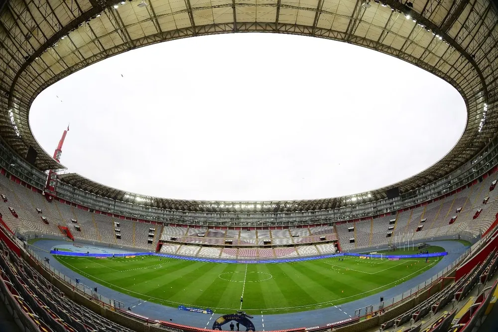 El Estadio Nacional de Lima